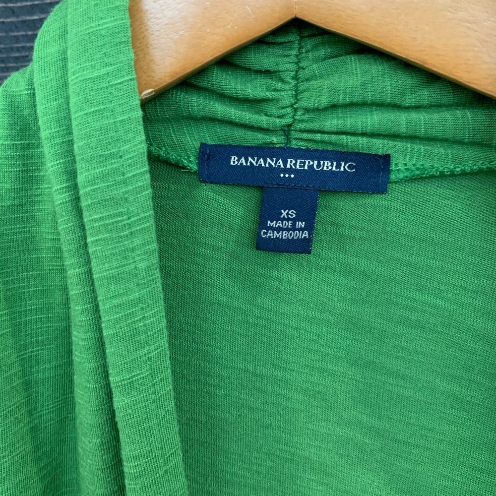 Banana Republic XS green cardigan